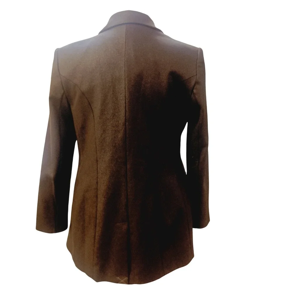 Express Columnist Shine Open‎ Front Blazer Brown NWT SKUW655